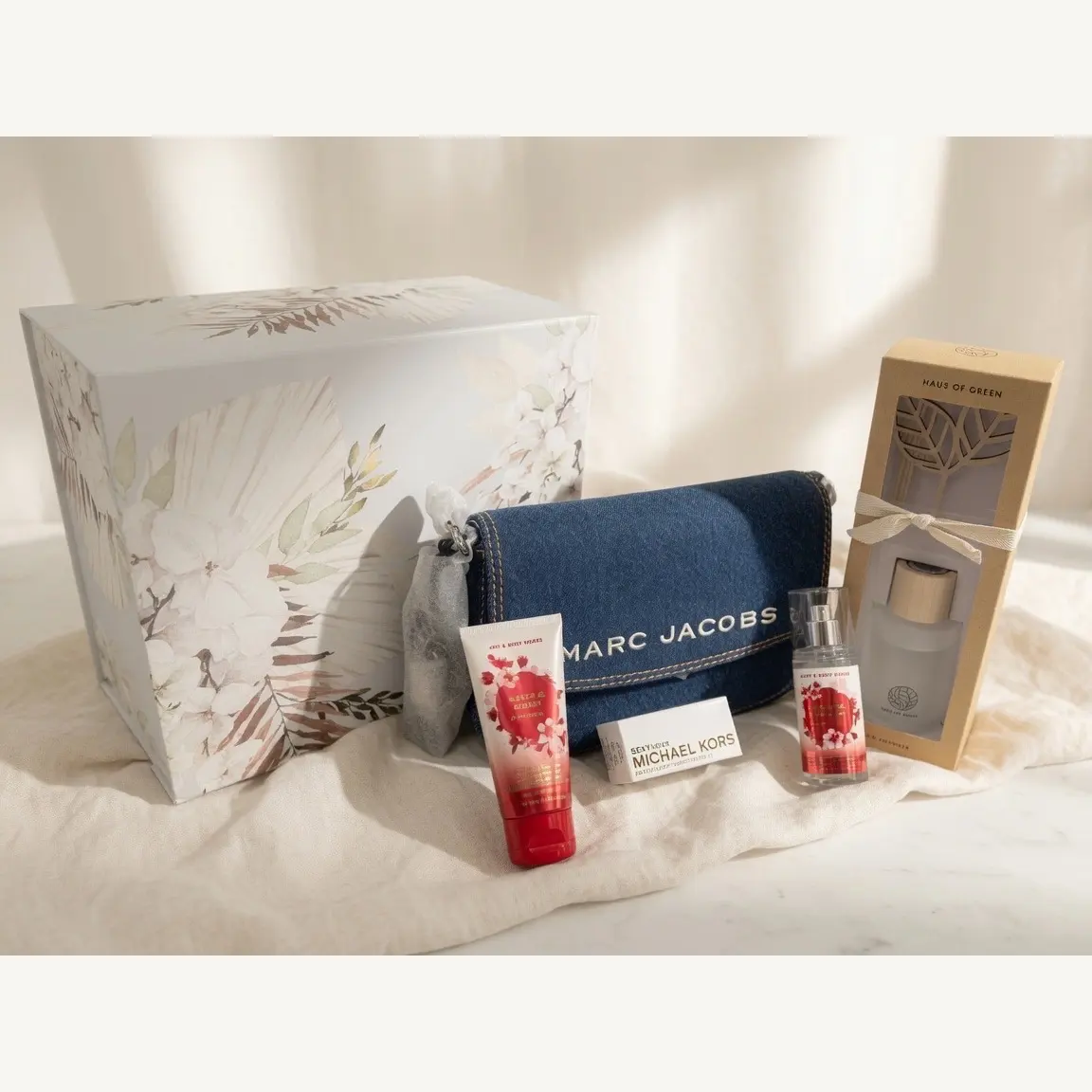 The Denim & Fragrance luxury gift basket